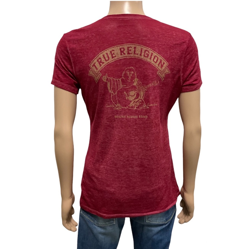 True Religion Men’s L Slim V-Neck T Shirt